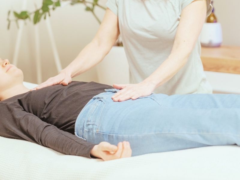 Anwendung Therapeutic Touch